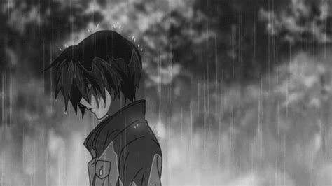 Populer Anime Black And White  Rain Animasiexpo