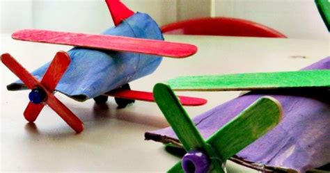 Toilet Paper Roll Airplane Crafts For Kids Barn Mellanstadiet Och