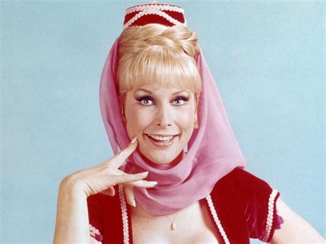 i dream of jeannie actress barbara eden 92 appears ageless in red ensemble