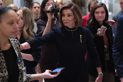 House Impeachment Vote How Nancy Pelosis Mace Brooch Sent A Subtle