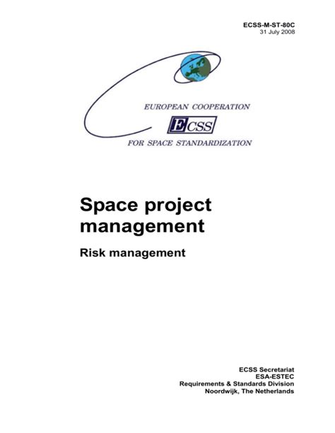Principles Of Risk Management