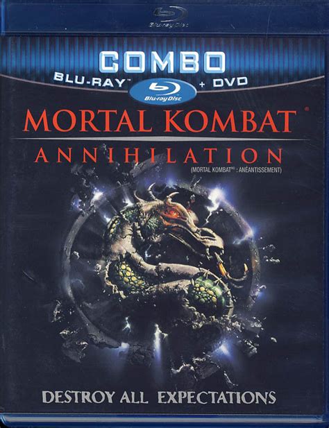 Mortal Kombat Annihilation Dvdblu Ray Combo Bilingual Blu Ray