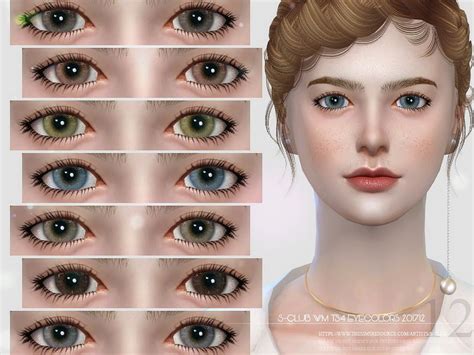 The Sims Resource S Club Wm Ts4 Eyecolors 201712