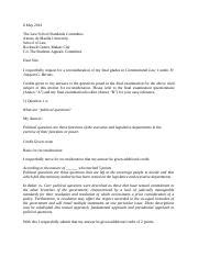 These letters are written on the so the chances are appealing successfully will get slim. 03.3 Appeal Letter Sample (Manifest Oversight) - 6 May ...