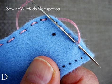 Sewing With Kids How To Sew A Lock Stitch Technique 2 The Surgical Knot