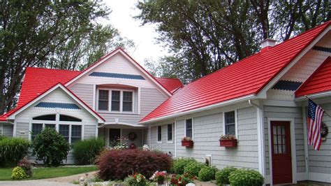 Pin On Red Roof House
