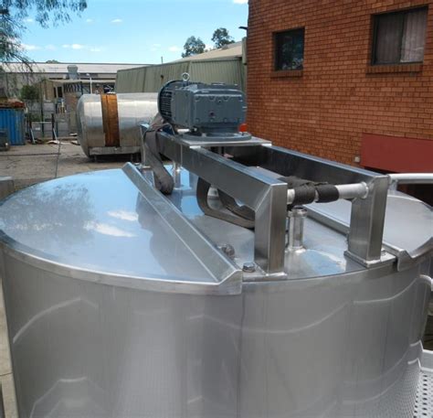 Top Entry Agitators Stainless Steel Tanks And Mixers