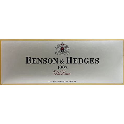 Benson And Hedges Cigarettes 200 Ea Cigarettes Chief Markets
