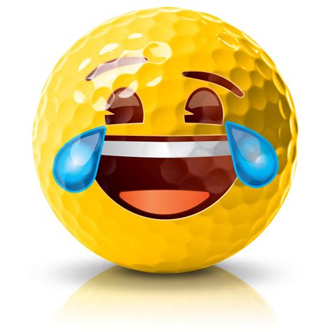 Official Emoji Unisex Novelty Fun Golf Balls Pack Of 3 Uk