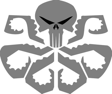 Hydra Punisher Logo By Jmk Prime On Deviantart