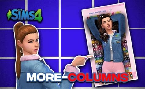 Sims 4 More Columns More Cas Columns Updated 2022 Themelower