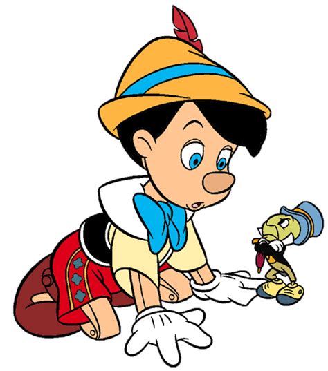 Pinocchio And Jiminy Cricket Clip Art Images Disney Clip Art Galore