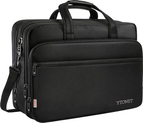 Ytonet 18 Inch Laptop Bag Extra Large Briefcase For Men Women Expandable Multifunctional Laptop