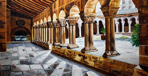 Pintura Senda PoÉtica Pinturas De Monasterios Y Catedrales