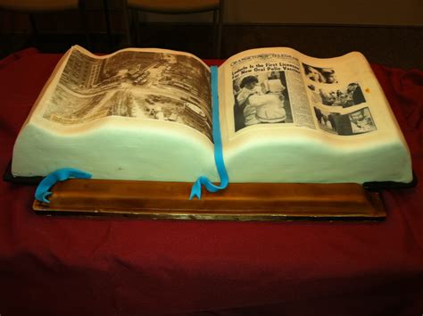 If you love the kitchen and love baking sweets then it's both a fun and delicious process. Hotkist's Blog: "Honoring Our Heritage" History Book Cake