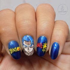 Get your nails done with beautiful designs, perfect paints, and of course lengths. Dragon Ball Z nail art | Dragon nails, Anime nails, Nail art instagram