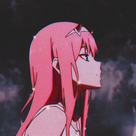 Mobile version of a wallpaper i did lately. Zero Two | Cute anime character, Anime films, Aesthetic anime