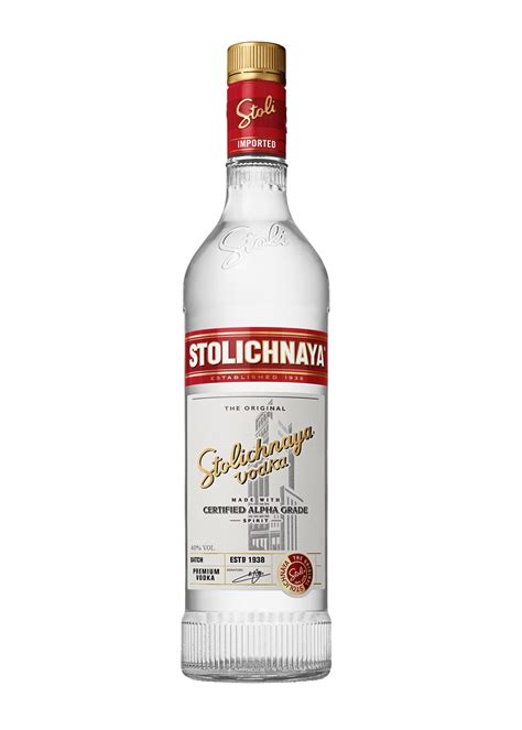 Stolichnaya Vodka 1 Ltr - Vodka - Centaurus International