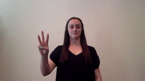 Asl Sign For Tomorrow Youtube