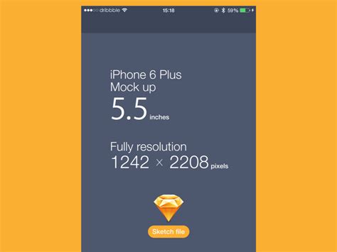 Iphone 6 Plus Mockup Search By Muzli