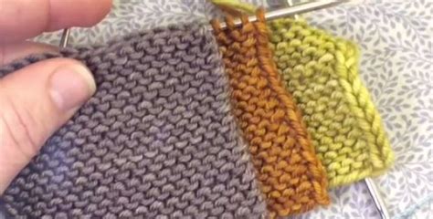 Knit Tidy Garter Stitch Edges A How To Knitting Tutorial
