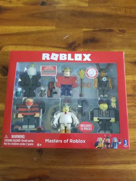 Roblox Series 1 Masters Of Roblox 6 Pack Figures Virtual Code 13 Pieces