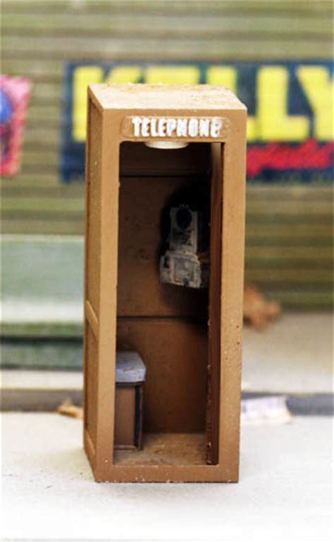 Alexander graham bell's success with the telephone came as a direct result of his attempts to improve the telegraph. HO Scale Detail 1950's era TELEPHONE BOOTHS (2), Americana ...
