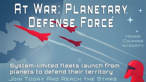 Мод At War Planetary Defense Force для Stellaris
