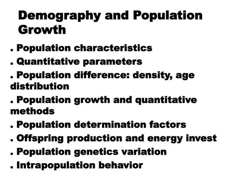 Ppt Chapter 6 Population Growth Powerpoint Presentation Free