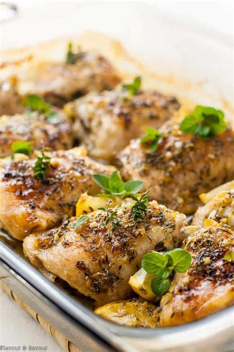 Easy Baked Lemon Chicken Flavour And Savour