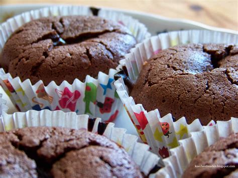 Küchenfreuden Muffins mit flüssigem Kern