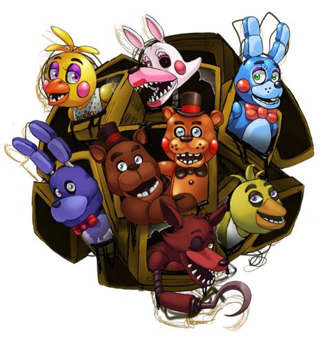 Five Nights At Freddys 2 By Scittykitty On Deviantart Five Nights At