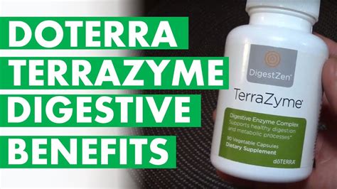 Digestive Enzyme Supplement Doterra Terrazyme Benefits And Uses Youtube