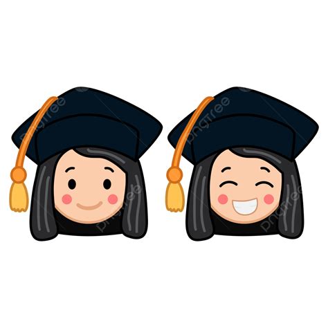 Graduation Girl Graduation Girl Wisuda Png And Vector With
