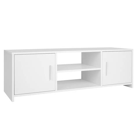 Buy Homfa Tv Stand Cabinet Tv Unit Wooden Tv Bench Modern Storage