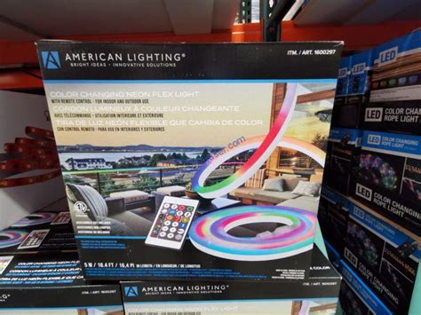 American Lighting Color Changing Neon Flex Light Costcochaser