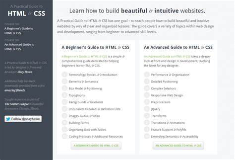 A Practical Guide To Learn Html And Css For Beginners Erofound