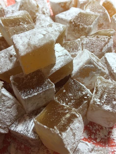 Naughty Food — Spicy Ginger Turkish Delight I Have Modified This