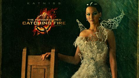 Wallpaper Jennifer Lawrence As Katniss The Hunger Games Catching Fire