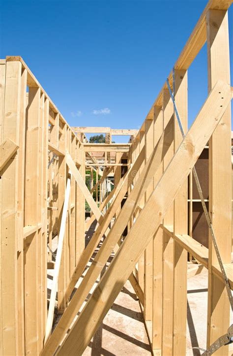 New Home Construction Framing Stock Photo Image Of Exterior Frame