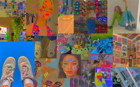 Feel free to send us your own wallpaper and we will consider adding it to appropriate category. indie collage🌈🌞🧃🍄 in 2020 | Laptop wallpaper, Indie, Mac ...