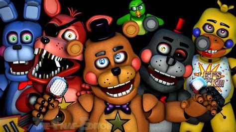 Here Is A Wallpaper Of The Rockstar Animatronics If Anyone Needs It