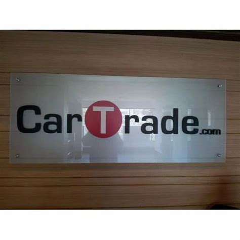 Silver Acrylic Letter Acp Sign Board At Rs 150inch In Mumbai Id