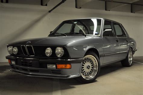 86k Mile 1987 Bmw 535i 5 Speed For Sale On Bat Auctions Sold For