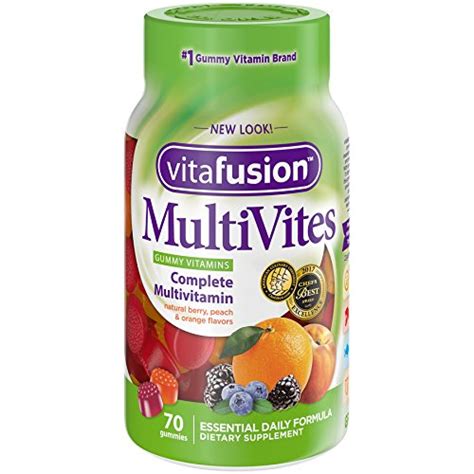 Vitafusion Multivites Gummy Vitamins 70 Count Pack Of 3 Mycoolnerd
