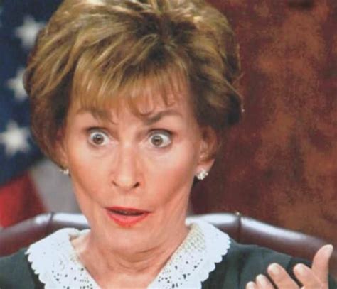 Judge Judy S Shocking TV Stroke
