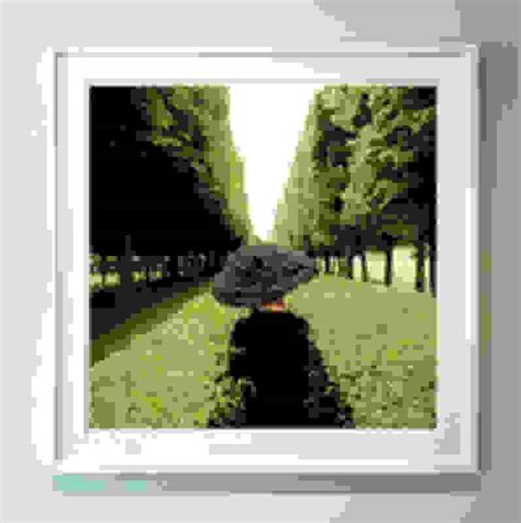 Rodney Smith Woman With Hat Between Hedges Parc De Sceaux France 2004 Available For Sale