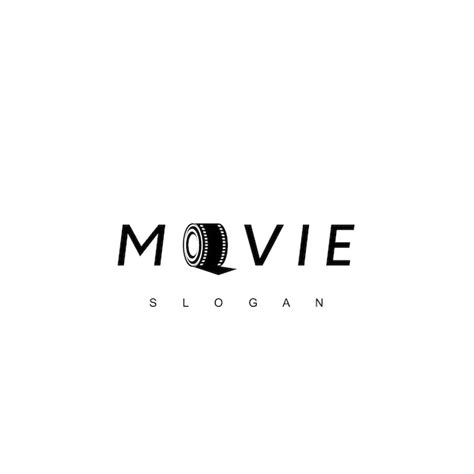 Roll Movie Logo Design Inspiration Vector Premium