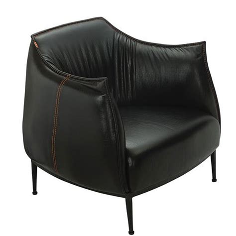 Modern Black Tlexia1 1 Seater Office Sofa Size 850mm X 810 Mm X 820