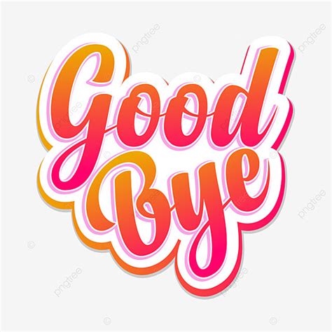 Good Luck Vector Hd Images Goodbye And Good Luck Vector Lettering